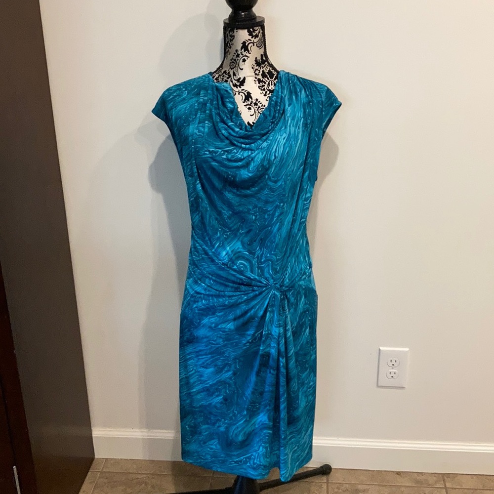 Aqua colored Dress by Michael Kors in Size 1X